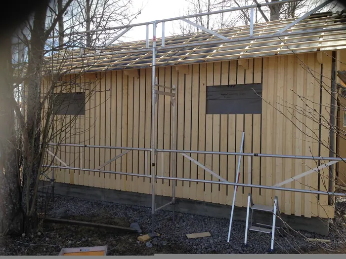 Nybyggt hus av STH Bygg